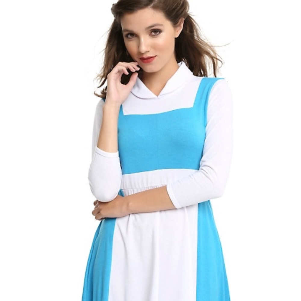 Hot Topic Belle Peasant Cosplay Halloween Dress